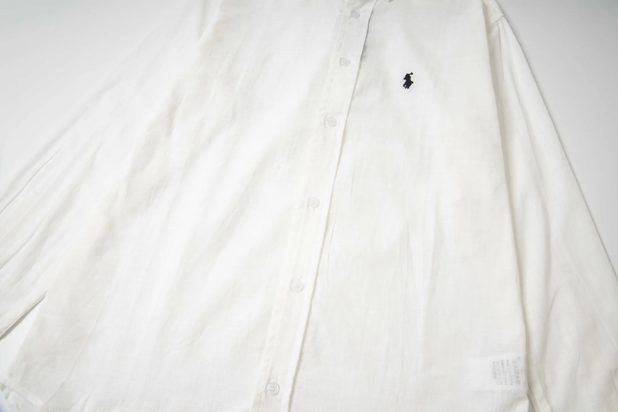 P220 Style number: Y217 Ralph Lauren pony logo linen embroidered shirt Ralph Lauren pony logo cotton and linen shirt Internet celebrity versatile popular style sun protection-Korean style series-loose and suitable for traveling and taking photos📷Excellent style-strong control and slimming Color: White Pink Size: S M L XL